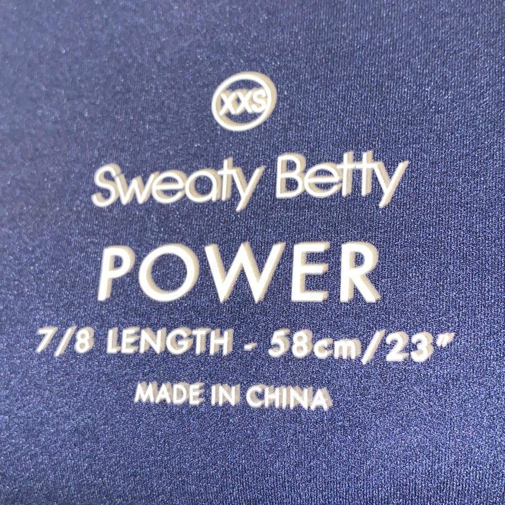 Sweaty Betty Power Block High-Waisted 7/8 Gym Leggings - Picture 8 of 11